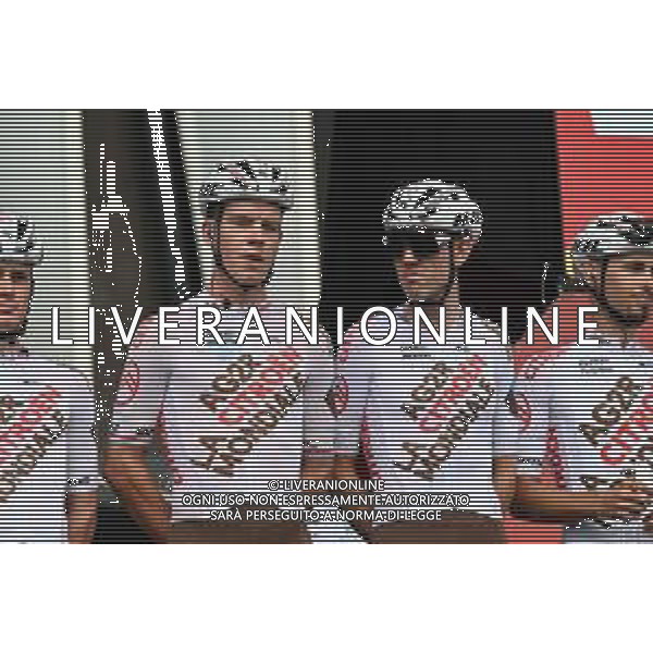 25-08-2022 Vuelta A Espana; Tappa 06 Bilbao - Pico Jano; 2022, Ag2r - Citroen; Jungels, Bob; O\'connor, Ben; Bilbao; ©SIROTTI/AGENZIA ALDO LIVERANI SAS