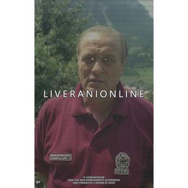 RETROSPETTIVA EMILIO TEMPESTINI VICE PRESIDENTE VENEZIA CALCIO NELLA FOTO EMILIO TEMPESTINI VICE PRESIDENTE DEL VENEZIA CALCIO A MOENA NELL\'ANNO 1998 AG ALDO LIVERANI SAS