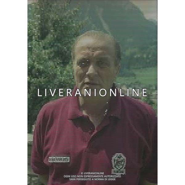 RETROSPETTIVA EMILIO TEMPESTINI VICE PRESIDENTE VENEZIA CALCIO NELLA FOTO EMILIO TEMPESTINI VICE PRESIDENTE DEL VENEZIA CALCIO A MOENA NELL\'ANNO 1998 AG ALDO LIVERANI SAS