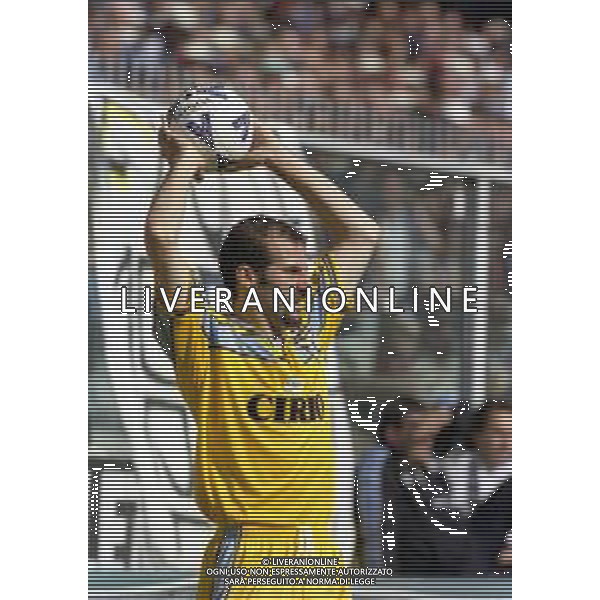 25-04-1999 GENOVA CAMPIONATO DI CALCIO SERIE A SAMPDORIA-LAZIO 0-1 NELLA FOTO GIUSEPPE PANCARO AG ALDO LIVERANI SAS