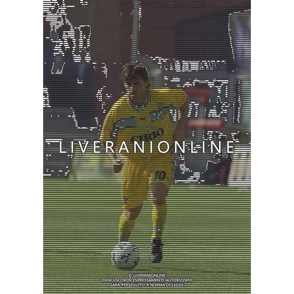 25-04-1999 GENOVA CAMPIONATO DI CALCIO SERIE A SAMPDORIA-LAZIO 0-1 NELLA FOTO ROBERTO MANCINI AG ALDO LIVERANI SAS