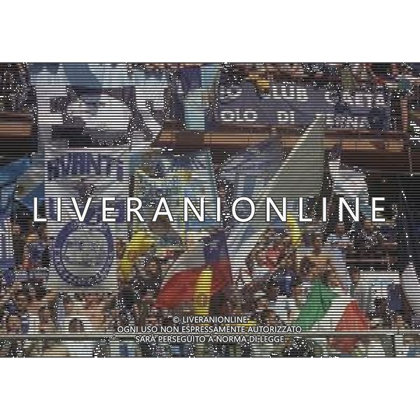 25-04-1999 GENOVA CAMPIONATO DI CALCIO SERIE A SAMPDORIA-LAZIO 0-1 NELLA FOTO TIFOSI LAZIO AG ALDO LIVERANI SAS