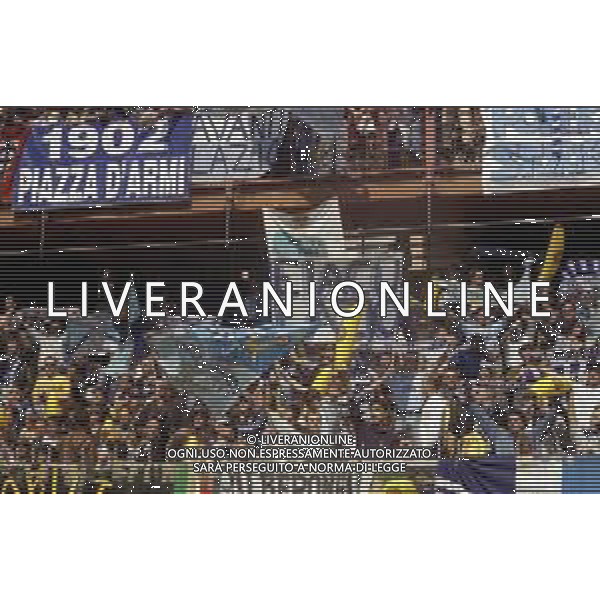 25-04-1999 GENOVA CAMPIONATO DI CALCIO SERIE A SAMPDORIA-LAZIO 0-1 NELLA FOTO TIFOSI LAZIO AG ALDO LIVERANI SAS