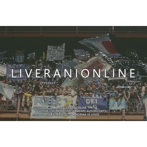 25-04-1999 GENOVA CAMPIONATO DI CALCIO SERIE A SAMPDORIA-LAZIO 0-1 NELLA FOTO TIFOSI LAZIO AG ALDO LIVERANI SAS