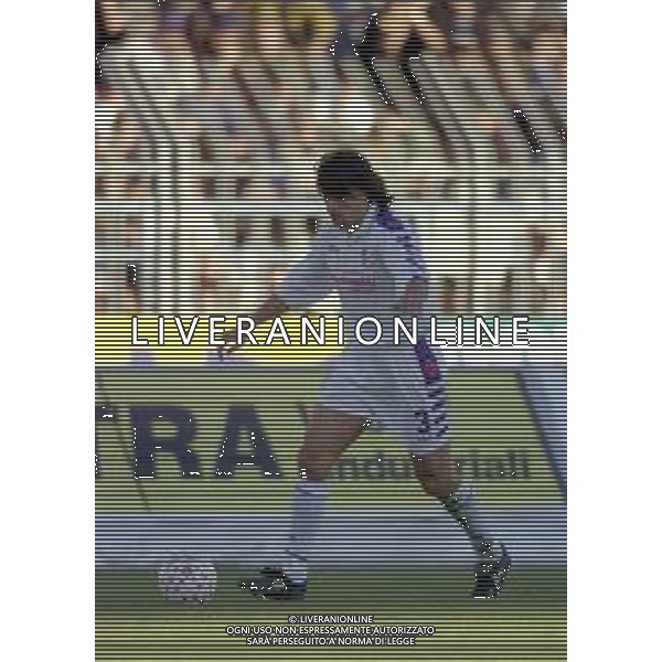 15-11-1998 PIACENZA CAMPIONATO DI CALCIO SERIE A PIACENZA-FIORENTINA 4-2 NELLA FOTO MORENO TORRICELLI AG ALDO LIVERANI SAS