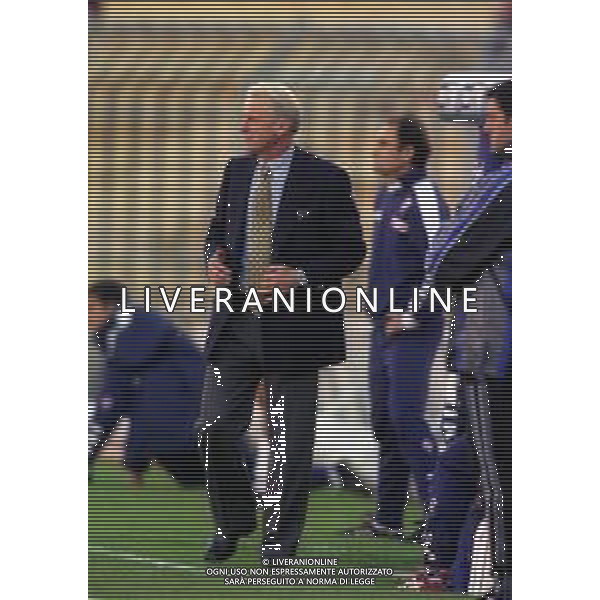 15-11-1998 PIACENZA CAMPIONATO DI CALCIO SERIE A PIACENZA-FIORENTINA 4-2 NELLA FOTO GIOVANNI TRAPATTONI ALLENATORE FIORENTINA CALCIO AG ALDO LIVERANI SAS
