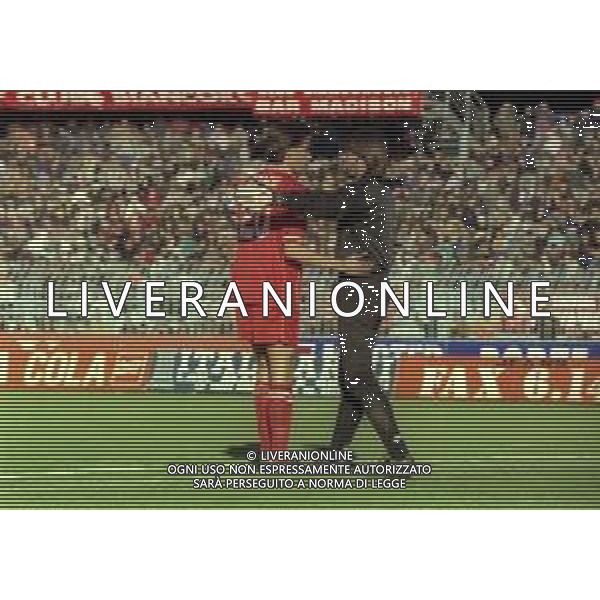 15-11-1998 PIACENZA CAMPIONATO DI CALCIO SERIE A PIACENZA-FIORENTINA 4-2 NELLA FOTO SIMONE INZAGHI E VALERIO FIORI AG ALDO LIVERANI SAS