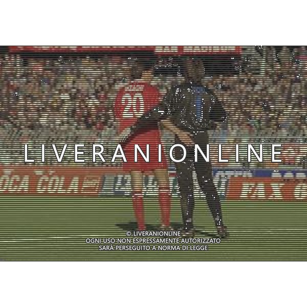 15-11-1998 PIACENZA CAMPIONATO DI CALCIO SERIE A PIACENZA-FIORENTINA 4-2 NELLA FOTO SIMONE INZAGHI E VALERIO FIORI AG ALDO LIVERANI SAS