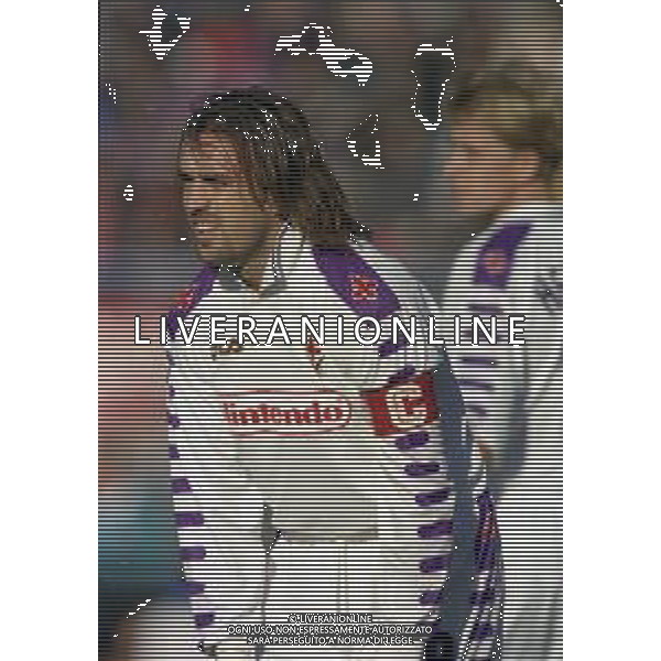 15-11-1998 PIACENZA CAMPIONATO DI CALCIO SERIE A PIACENZA-FIORENTINA 4-2 NELLA FOTO GABRIEL BATISTUTA AG ALDO LIVERANI SAS