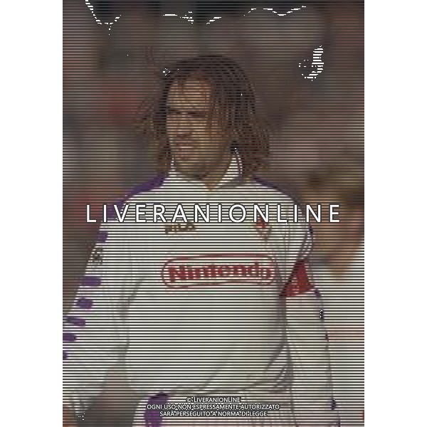 15-11-1998 PIACENZA CAMPIONATO DI CALCIO SERIE A PIACENZA-FIORENTINA 4-2 NELLA FOTO GABRIEL BATISTUTA AG ALDO LIVERANI SAS