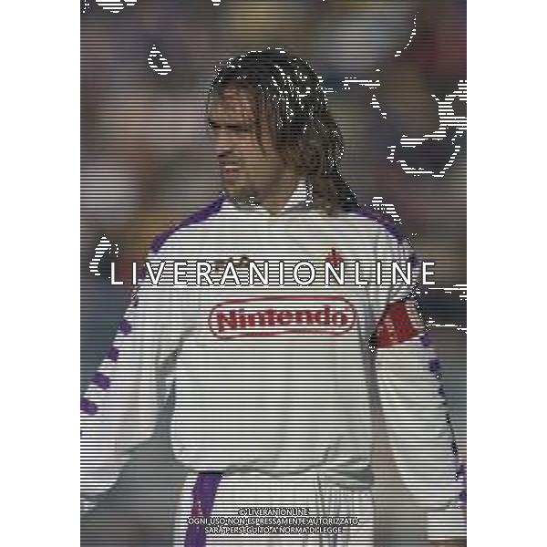15-11-1998 PIACENZA CAMPIONATO DI CALCIO SERIE A PIACENZA-FIORENTINA 4-2 NELLA FOTO GABRIEL BATISTUTA AG ALDO LIVERANI SAS