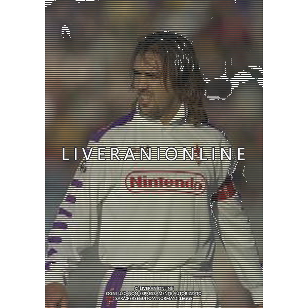 15-11-1998 PIACENZA CAMPIONATO DI CALCIO SERIE A PIACENZA-FIORENTINA 4-2 NELLA FOTO GABRIEL BATISTUTA AG ALDO LIVERANI SAS