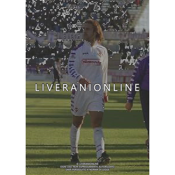 15-11-1998 PIACENZA CAMPIONATO DI CALCIO SERIE A PIACENZA-FIORENTINA 4-2 NELLA FOTO GABRIEL BATISTUTA AG ALDO LIVERANI SAS