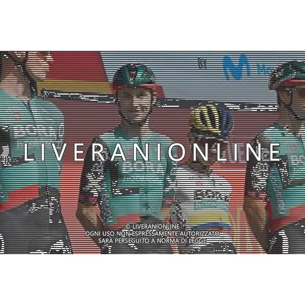 26-08-2022 Vuelta A Espana; Tappa 07 Camargo - Cistierna; 2022, Bora - Hansgrohe; Hindley, Jai; Higuita, Sergio; Camargo; ©SIROTTI/AGENZIA ALDO LIVERANI SAS