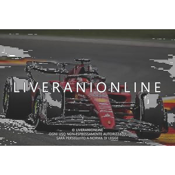 Charles Leclerc (MON) Ferrari F1-75. 26.08.2022. Formula 1 World Championship, Rd 14, Belgian Grand Prix, Spa Francorchamps, Belgium, Practice Day. - www.xpbimages.com, EMail: requests@xpbimages.com © Copyright: Coates / XPB Images /AGENZIA ALDO LIVERANI SAS - ITALY ONLY EDITORIAL USE ONLY