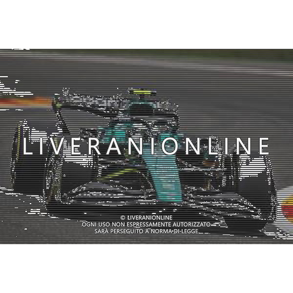 Sebastian Vettel (GER) Aston Martin F1 Team AMR22. 26.08.2022. Formula 1 World Championship, Rd 14, Belgian Grand Prix, Spa Francorchamps, Belgium, Practice Day. - www.xpbimages.com, EMail: requests@xpbimages.com © Copyright: Coates / XPB Images /AGENZIA ALDO LIVERANI SAS - ITALY ONLY EDITORIAL USE ONLY