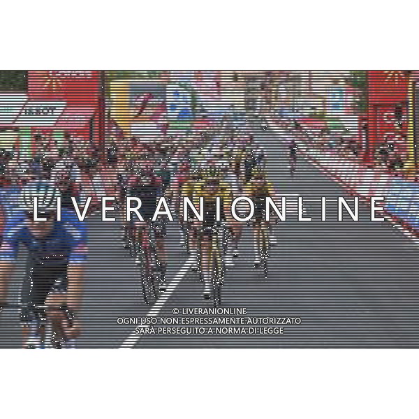 26-08-2022 Vuelta A Espana; Tappa 07 Camargo - Cistierna; 2022, Ineos - Grenadiers; 2022, Jumbo - Visma; Sivakov, Pavel; Affini, Edoardo; Cistierna; ©SIROTTI /AGENZIA ALDO LIVERANI SAS