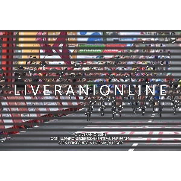 26-08-2022 Vuelta A Espana; Tappa 07 Camargo - Cistierna; 2022, Bora - Hansgrohe; 2022, Groupama - Fdj; Bennett, Sam; Stewart, Jackson; Cistierna; ©SIROTTI /AGENZIA ALDO LIVERANI SAS
