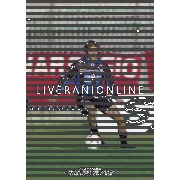 31-10-1999 MONZA CAMPIONATO DI CALCIO SERIE B MONZA-ATALANTA 1-0 NELLA FOTO CLAUDIO CANIGGIA AG ALDO LIVERANI SAS