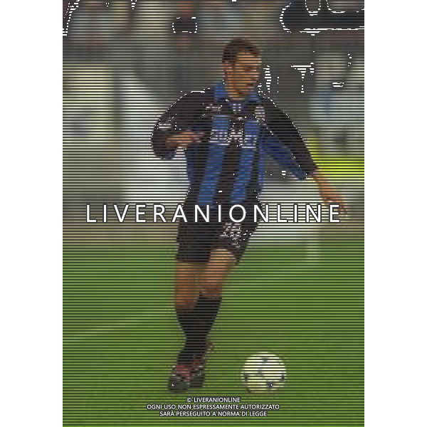 31-10-1999 MONZA CAMPIONATO DI CALCIO SERIE B MONZA-ATALANTA 1-0 NELLA FOTO CRISTIAN ZENONI AG ALDO LIVERANI SAS