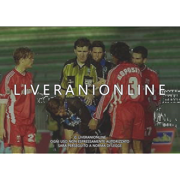 31-10-1999 MONZA CAMPIONATO DI CALCIO SERIE B MONZA-ATALANTA 1-0 NELLA FOTO ARBITRO LIVIO BAZZOLI AG ALDO LIVERANI SAS