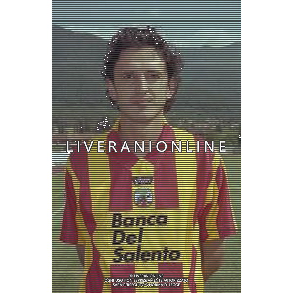 1998-1999 PRIMI PIANI ROSA GIOCATORI LECCE CALCIO NELLA FOTO DEJAN GOVEDARICA AG ALDO LIVERANI SAS