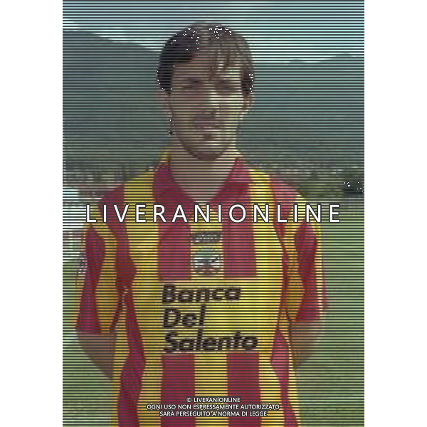 1998-1999 PRIMI PIANI ROSA GIOCATORI LECCE CALCIO NELLA FOTO MASSIMO MARGIOTTA AG ALDO LIVERANI SAS