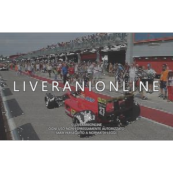 IMOLA 27 08 2022 AUTODROMO ENZO E DINO FERRARI 7∞ MINARDI DAY NELLA FOTO LA FERRARI DI VILLENEUVE ©SANNA/AGENZIA ALDO LIVERANI SAS