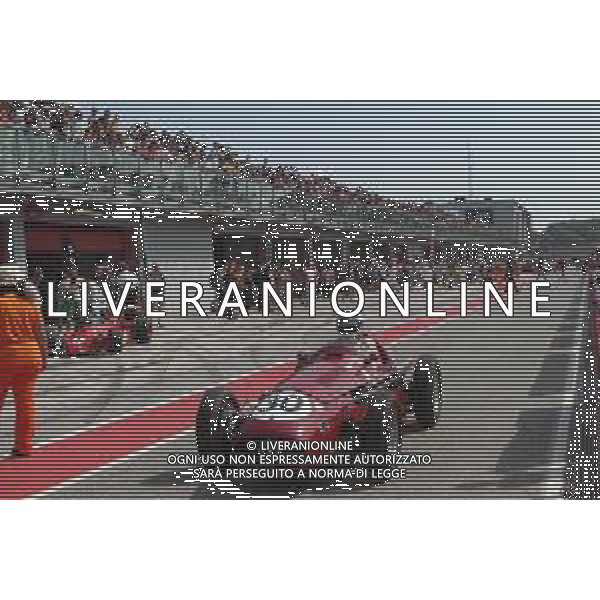 IMOLA 27 08 2022 AUTODROMO ENZO E DINO FERRARI 7∞ MINARDI DAY NELLA FOTO BOX CON AUTO D\'EPOCA ©SANNA/AGENZIA ALDO LIVERANI SAS