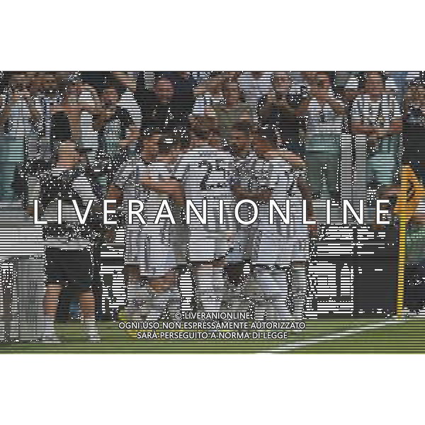 Torino 27.08.2022 Allianz Stadium ©Manuela Viganti/Agenzia Aldo Liverani Juventus vs Roma Campionato Calcio Serie A TIM 2022/2023 3a giornata Nella foto: esultanza juventus dopo il gol di dusan vlahovic ©Viganti/AGENZIA ALDO LIVERANI SAS