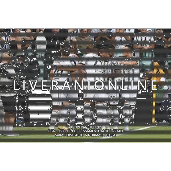 Torino 27.08.2022 Allianz Stadium ©Manuela Viganti/Agenzia Aldo Liverani Juventus vs Roma Campionato Calcio Serie A TIM 2022/2023 3a giornata Nella foto: esultanza juventus dopo il gol di dusan vlahovic ©Viganti/AGENZIA ALDO LIVERANI SAS