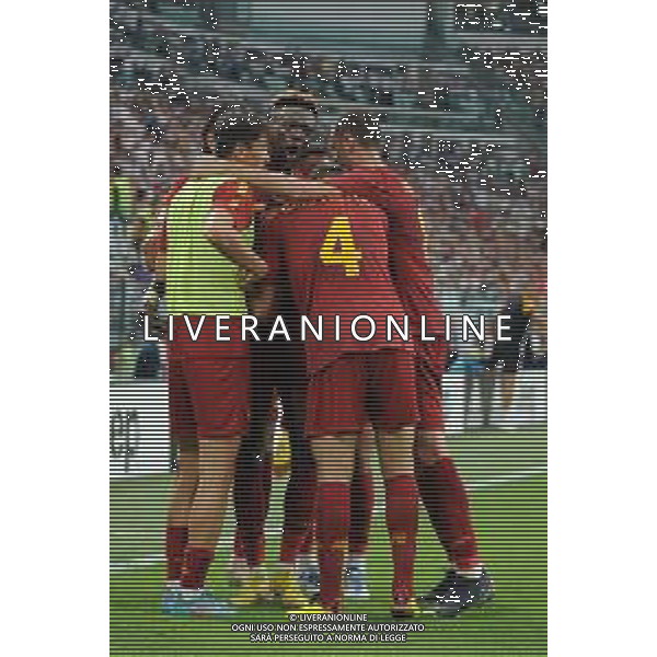 Torino 27.08.2022 Allianz Stadium ©Manuela Viganti/Agenzia Aldo Liverani Juventus vs Roma Campionato Calcio Serie A TIM 2022/2023 3a giornata Nella foto: esultanza roma dopo il gol di Tammy Abraham ©Viganti/AGENZIA ALDO LIVERANI SAS