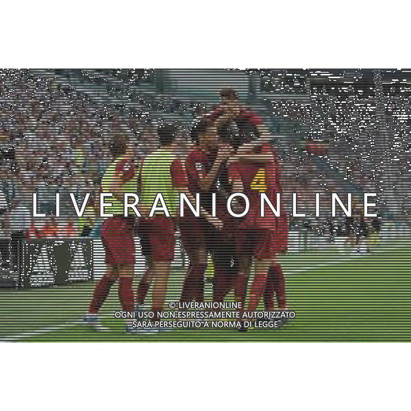 Torino 27.08.2022 Allianz Stadium ©Manuela Viganti/Agenzia Aldo Liverani Juventus vs Roma Campionato Calcio Serie A TIM 2022/2023 3a giornata Nella foto: esultanza roma dopo il gol di Tammy Abraham ©Viganti/AGENZIA ALDO LIVERANI SAS
