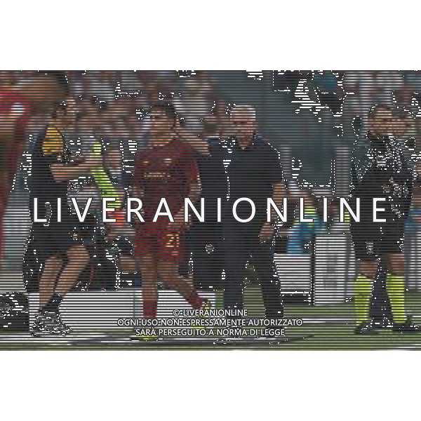 Torino 27.08.2022 Allianz Stadium ©Manuela Viganti/Agenzia Aldo Liverani Juventus vs Roma Campionato Calcio Serie A TIM 2022/2023 3a giornata Nella foto: paulo dybala e jose\' mourinho ©Viganti/AGENZIA ALDO LIVERANI SAS