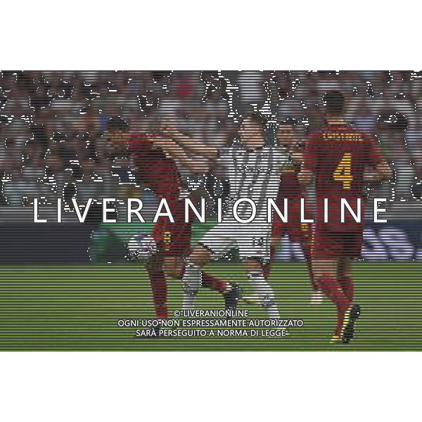 Torino 27.08.2022 Allianz Stadium ©Manuela Viganti/Agenzia Aldo Liverani Juventus vs Roma Campionato Calcio Serie A TIM 2022/2023 3a giornata Nella foto: arkadiusz milik e nemaja matic ©Viganti/AGENZIA ALDO LIVERANI SAS
