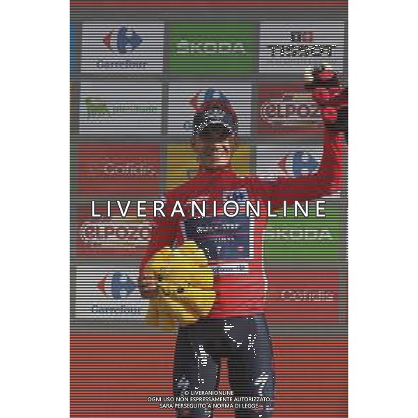 27-08-2022 Vuelta A Espana; Tappa 08 Pola De Laviana - Collau Fancuaya; 2022, Quick Step - Alpha Vinyl; Evenepoel, Remco; Collau Fancuaya; ©SIROTTI/AGENZIA ALDO LIVERANI SAS