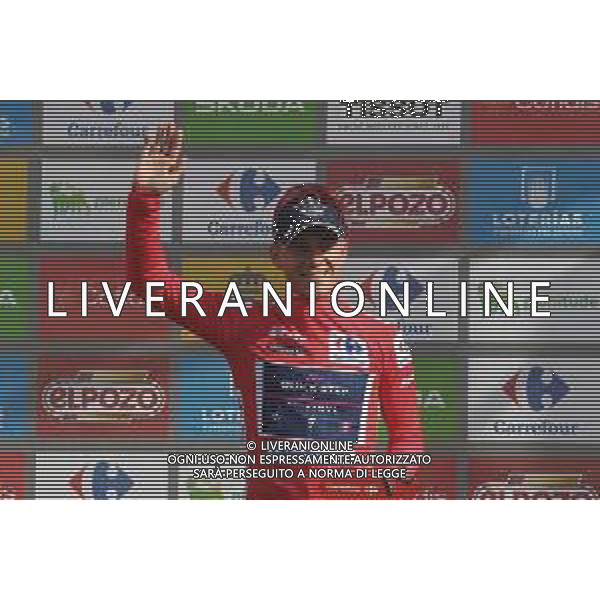 27-08-2022 Vuelta A Espana; Tappa 08 Pola De Laviana - Collau Fancuaya; 2022, Quick Step - Alpha Vinyl; Evenepoel, Remco; Collau Fancuaya; ©SIROTTI/AGENZIA ALDO LIVERANI SAS
