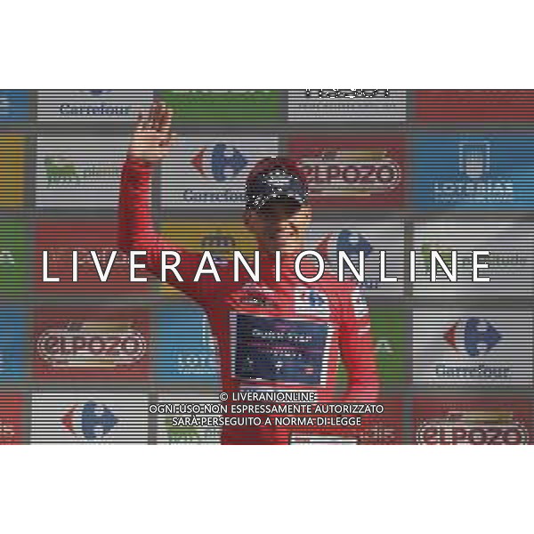 27-08-2022 Vuelta A Espana; Tappa 08 Pola De Laviana - Collau Fancuaya; 2022, Quick Step - Alpha Vinyl; Evenepoel, Remco; Collau Fancuaya; ©SIROTTI/AGENZIA ALDO LIVERANI SAS
