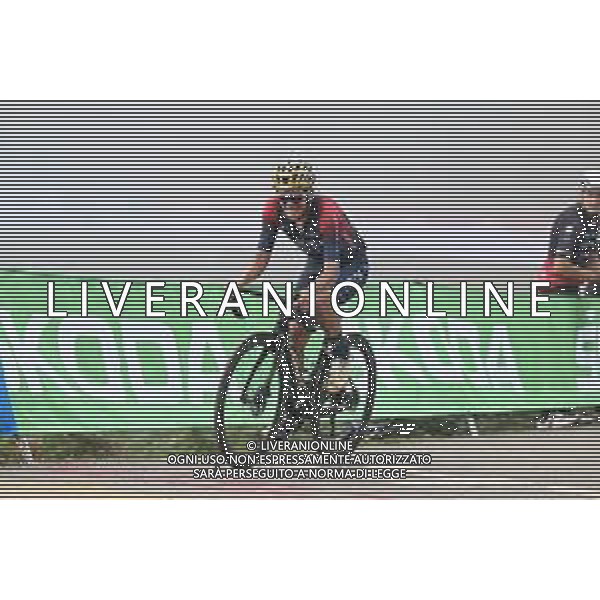 27-08-2022 Vuelta A Espana; Tappa 08 Pola De Laviana - Collau Fancuaya; 2022, Ineos - Grenadiers; Carapaz Antonio, Richard Antonio; Collau Fancuaya; ©SIROTTI/AGENZIA ALDO LIVERANI SAS