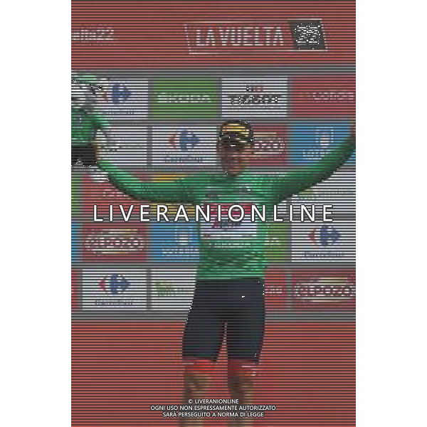 27-08-2022 Vuelta A Espana; Tappa 08 Pola De Laviana - Collau Fancuaya; 2022, Trek - Segafredo; Pedersen, Mads; Collau Fancuaya; ©SIROTTI/AGENZIA ALDO LIVERANI SAS