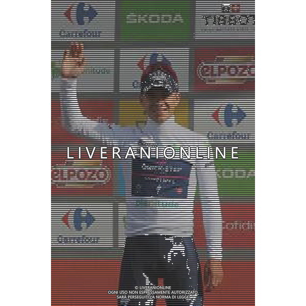 27-08-2022 Vuelta A Espana; Tappa 08 Pola De Laviana - Collau Fancuaya; 2022, Quick Step - Alpha Vinyl; Evenepoel, Remco; Collau Fancuaya; ©SIROTTI/AGENZIA ALDO LIVERANI SAS