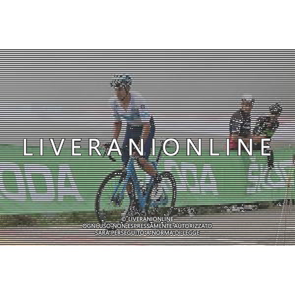 27-08-2022 Vuelta A Espana; Tappa 08 Pola De Laviana - Collau Fancuaya; 2022, Movistar; Verona Quintanilla, Carlos; Collau Fancuaya; ©SIROTTI/AGENZIA ALDO LIVERANI SAS