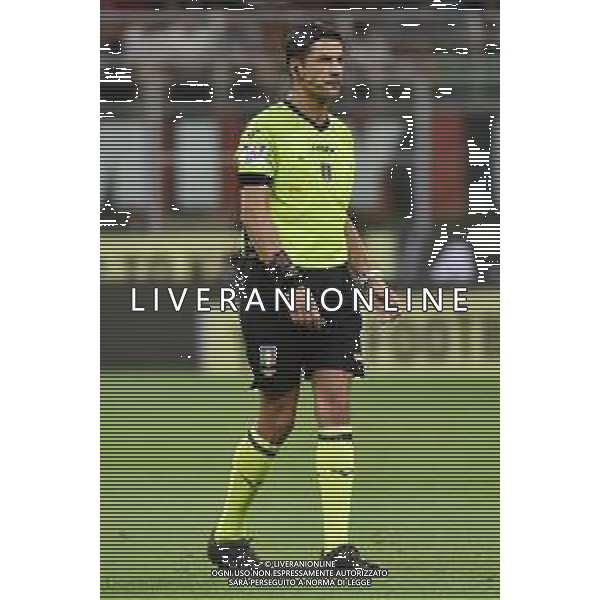 l\'arbitro Gianluca Manganiello di Pinerolo (TO) Milan vs Bologna Milano 27-08-2022 Stadio Giuseppe Meazza - San Siro Campionato Serie A TIM - 3a giornata foto Roberto Garavaglia/ag. Aldo Liverani sas