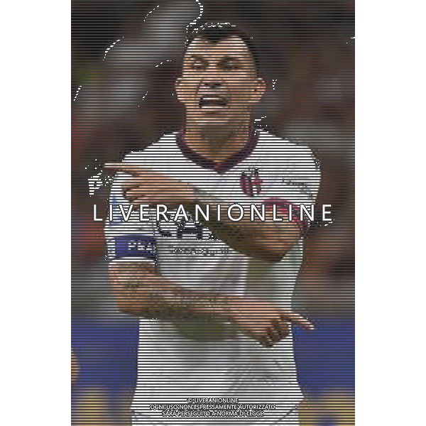 Gary Medel (Bologna) Milan vs Bologna Milano 27-08-2022 Stadio Giuseppe Meazza - San Siro Campionato Serie A TIM - 3a giornata foto Roberto Garavaglia/ag. Aldo Liverani sas