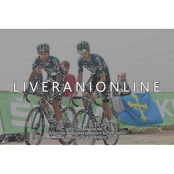 27-08-2022 Vuelta A Espana; Tappa 08 Pola De Laviana - Collau Fancuaya; 2022, Kern Pharma; Miquel Delgado, Pau; Carretero, Hector; Collau Fancuaya; ©SIROTTI/AGENZIA ALDO LIVERANI SAS
