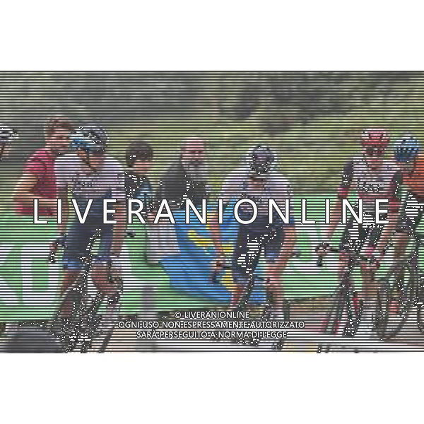 27-08-2022 Vuelta A Espana; Tappa 08 Pola De Laviana - Collau Fancuaya; 2022, Israel - Premier Tech; Impey, Daryl; Froome, Christopher; Collau Fancuaya; ©SIROTTI/AGENZIA ALDO LIVERANI SAS
