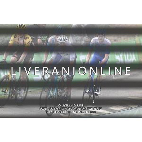27-08-2022 Vuelta A Espana; Tappa 08 Pola De Laviana - Collau Fancuaya; 2022, Astana - Qazaqstan; Battistella, Samuele; Collau Fancuaya; ©SIROTTI/AGENZIA ALDO LIVERANI SAS