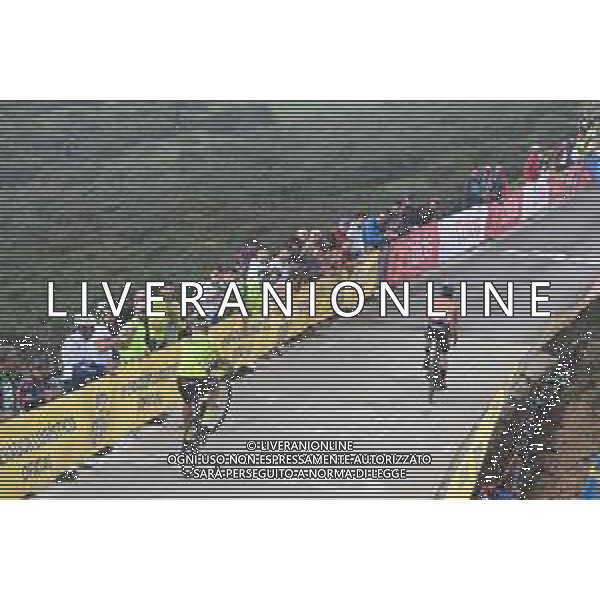 27-08-2022 Vuelta A Espana; Tappa 08 Pola De Laviana - Collau Fancuaya; 2022, Arkea - Samsic; Russo, Clement; Collau Fancuaya; ©SIROTTI/AGENZIA ALDO LIVERANI SAS