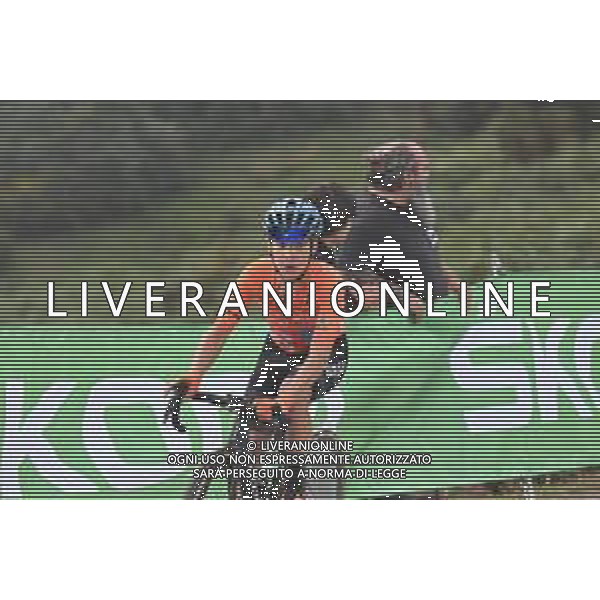 27-08-2022 Vuelta A Espana; Tappa 08 Pola De Laviana - Collau Fancuaya; 2022, Euskaltel - Euskadi; Azurmendi Sagastibeltza, Ibai; Collau Fancuaya; ©SIROTTI/AGENZIA ALDO LIVERANI SAS