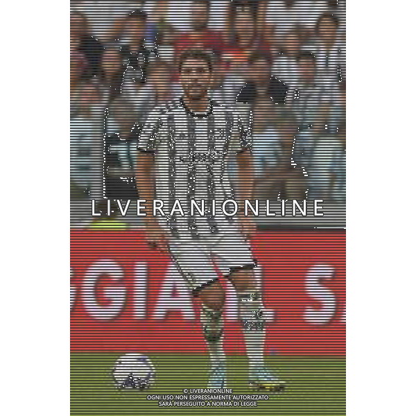 Torino 27.08.2022 Allianz Stadium ©Manuela Viganti/Agenzia Aldo Liverani Juventus vs Roma Campionato Calcio Serie A TIM 2022/2023 3a giornata Nella foto: manuel locatelli ©Viganti/AGENZIA ALDO LIVERANI SAS